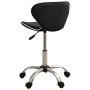 323674 Salon Spa Stool Black Faux Leather de vidaXL, Sillas de peluquería - Ref: Foro24-323674, Precio: 79,75 €, Descuento: %