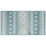 Reversible aqua green and white outdoor rug 100x200 cm by vidaXL, Outdoor protectors - Ref: Foro24-364793, Price: 43,99 €, Di...