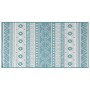 Reversible aqua green and white outdoor rug 100x200 cm by vidaXL, Outdoor protectors - Ref: Foro24-364793, Price: 43,99 €, Di...