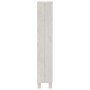 HAMAR CD cabinet in solid white pine wood 45x18x100 cm by vidaXL, CD and DVD storage - Ref: Foro24-340521, Price: 75,26 €, Di...