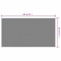 Reversible gray and white outdoor rug 80x150 cm by vidaXL, Outdoor protectors - Ref: Foro24-364788, Price: 17,50 €, Discount: %