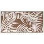 Reversible brown and white outdoor rug 100x200 cm by vidaXL, Outdoor protectors - Ref: Foro24-364790, Price: 33,55 €, Discoun...