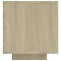 TV cabinet with LED lights Sonoma oak 160x35x40 cm by vidaXL, TV Furniture - Ref: Foro24-804430, Price: 106,44 €, Discount: %