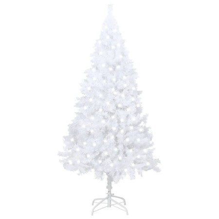 Árbol Navidad artificial con LED y ramas gruesas blanco 120 cm de vidaXL, Arboles de navidad - Ref: Foro24-3077453, Precio: 3...