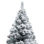 Grüner künstlicher Weihnachtsbaum mit Lichtern und Schnee 150 cm von vidaXL, Weihnachtsbäume - Ref: Foro24-3077766, Preis: 64...