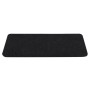 Alfombrilla autoadhesiva de escalera 15 uds negro 65x24,5x3,5cm de vidaXL, Alfombrillas para escalones - Ref: Foro24-343478, ...