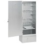 Horno ahumador astillas madera acero galvanizado 44,5x29x110 cm de vidaXL, Barbacoas - Ref: Foro24-364745, Precio: 188,45 €, ...