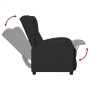 Sillón orejero elevable de cuero sintético negro de vidaXL, Sillones - Ref: Foro24-3098243, Precio: 245,19 €, Descuento: %