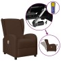 Liftable brown synthetic leather massage wing chair by vidaXL, Electric massage chairs - Ref: Foro24-3098252, Price: 247,23 €...