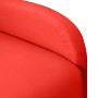 Sillón orejero elevable de masaje cuero sintético rojo de vidaXL, Sillones de masaje eléctricos - Ref: Foro24-3098255, Precio...