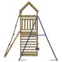 Außen-Spielplatz aus imprägnierter Kiefernholz von vidaXL, Schaukeln und Spielgeräte - Ref: Foro24-3156924, Preis: 361,21 €, ...