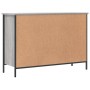 Sonoma graues Schuhregal aus Holzwerkstoff, 100 x 35 x 70 cm von vidaXL, Schuhregale und Schuhorganisatoren - Ref: Foro24-831...