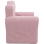 Pink soft plush children's sofa bed by vidaXL, Baby and Toddler Furniture - Ref: Foro24-341874, Price: 43,99 €, Discount: %