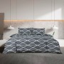 Gray cotton duvet cover set 200x200 cm by vidaXL, Duvet covers - Ref: Foro24-136050, Price: 25,99 €, Discount: %