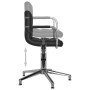 Silla de oficina giratoria de cuero sintético negro de vidaXL, Sillas de oficina - Ref: Foro24-334750, Precio: 95,21 €, Descu...