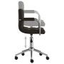 Silla de oficina giratoria de cuero sintético negro de vidaXL, Sillas de oficina - Ref: Foro24-334812, Precio: 94,89 €, Descu...