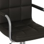 Silla de oficina giratoria de cuero sintético negro de vidaXL, Sillas de oficina - Ref: Foro24-334812, Precio: 94,89 €, Descu...