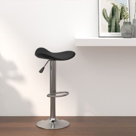 Chromed Steel and Black Faux Leather Kitchen Stool by vidaXL, Kitchen stools - Ref: Foro24-335080, Price: 65,84 €, Discount: %