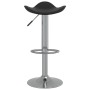 Chromed Steel and Black Faux Leather Kitchen Stool by vidaXL, Kitchen stools - Ref: Foro24-335080, Price: 65,84 €, Discount: %