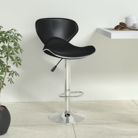 Black Faux Leather Kitchen Stool by vidaXL, Kitchen stools - Ref: Foro24-335130, Price: 74,78 €, Discount: %