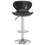 Black Faux Leather Kitchen Stool by vidaXL, Kitchen stools - Ref: Foro24-335130, Price: 75,99 €, Discount: %