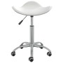 Silla de oficina de cuero sintético blanco de vidaXL, Sillas de oficina - Ref: Foro24-3088555, Precio: 52,19 €, Descuento: %