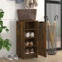 Smoked oak engineered wood shoe rack furniture 30x35x70 cm by vidaXL, Shoe racks and shoe organizers - Ref: Foro24-817099, Pr...