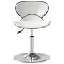 Silla de comedor de cuero sintético blanco de vidaXL, Sillas de comedor - Ref: Foro24-3088595, Precio: 76,86 €, Descuento: %