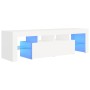 TV cabinet with LED lights white 140x36.6x40 cm by vidaXL, TV Furniture - Ref: Foro24-804364, Price: 124,04 €, Discount: %