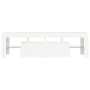 TV cabinet with LED lights white 140x36.6x40 cm by vidaXL, TV Furniture - Ref: Foro24-804364, Price: 124,04 €, Discount: %