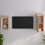 TV-Möbel 2-teilig aus massivem Kiefernholz von vidaXL, TV-Möbel - Ref: Foro24-3100154, Preis: 100,55 €, Rabatt: %