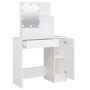 Dresser with white LED lights 86.5x35x136 cm by vidaXL, Bedroom Dressers - Ref: Foro24-808810, Price: 98,05 €, Discount: %