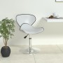 White synthetic leather kitchen stool by vidaXL, Kitchen stools - Ref: Foro24-335109, Price: 76,86 €, Discount: %