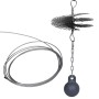 Round chimney cleaning brush 15 cm by vidaXL, Chimney sweep - Ref: Foro24-141271, Price: 35,92 €, Discount: %