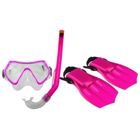 Waimea diving set 34-38 for adults pink / black 88DS by Waimea, Diving goggles - Ref: Foro24-403632, Price: 27,99 €, Discount: %