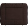 Cama-estera para perro Marrón 65x100 cm de vidaXL, Camas para perros - Ref: Foro24-131374, Precio: 27,02 €, Descuento: %