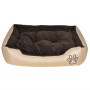 Cama para perros beige y marrón XXL de vidaXL, Camas para perros - Ref: Foro24-131364, Precio: 63,72 €, Descuento: %