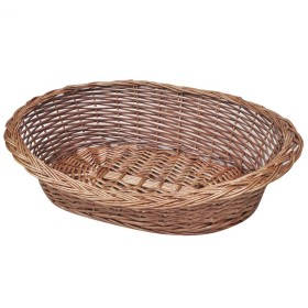 Dog basket/pet bed natural willow 70 cm by vidaXL, Beds for dogs - Ref: Foro24-170341, Price: 46,08 €, Discount: %