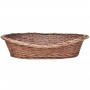 Dog basket/pet bed natural willow 70 cm by vidaXL, Beds for dogs - Ref: Foro24-170341, Price: 50,46 €, Discount: %