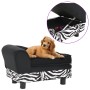 Schwarzes Plüsch-Hundesofa 57x34x36 cm von vidaXL, Betten für Hunde - Ref: Foro24-170939, Preis: 73,96 €, Rabatt: %