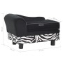 Schwarzes Plüsch-Hundesofa 57x34x36 cm von vidaXL, Betten für Hunde - Ref: Foro24-170939, Preis: 73,96 €, Rabatt: %