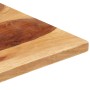 Solid acacia wood table top 25-27 mm 60x60 cm by vidaXL, Table tops - Ref: Foro24-285988, Price: 66,99 €, Discount: %