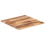 Solid acacia wood table top 25-27 mm 60x60 cm by vidaXL, Table tops - Ref: Foro24-285988, Price: 66,99 €, Discount: %