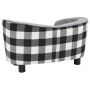 Gray plush dog sofa 68x38x38 cm by vidaXL, Beds for dogs - Ref: Foro24-170963, Price: 102,64 €, Discount: %