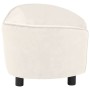 Cream plush dog sofa 69x49x40 cm by vidaXL, Beds for dogs - Ref: Foro24-171025, Price: 106,77 €, Discount: %