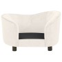 Cream plush dog sofa 69x49x40 cm by vidaXL, Beds for dogs - Ref: Foro24-171025, Price: 106,77 €, Discount: %