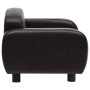 Kunstleder-Sofa für Hunde schwarz 80x50x40 cm von vidaXL, Betten für Hunde - Ref: Foro24-170965, Preis: 107,25 €, Rabatt: %