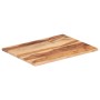 Solid sheesham wood table top 25-27 mm 60x70 cm by vidaXL, Table tops - Ref: Foro24-285989, Price: 82,87 €, Discount: %