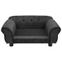 Dunkelgraues Plüsch-Hundesofa 72x45x30 cm von vidaXL, Betten für Hunde - Ref: Foro24-171039, Preis: 88,99 €, Rabatt: %