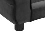 Dark gray plush dog sofa 72x45x30 cm by vidaXL, Beds for dogs - Ref: Foro24-171039, Price: 91,61 €, Discount: %